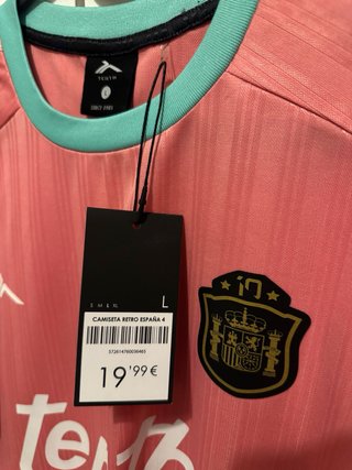 Camiseta Retro España Mundial