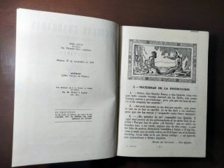 LOTE DE 3 LIBROS ESCOLARES ANTIGUOS ORIGINALES