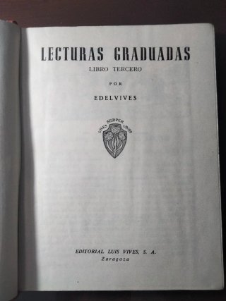 LOTE DE 3 LIBROS ESCOLARES ANTIGUOS ORIGINALES