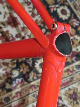 Cuadro Bicicleta Otero Rojo