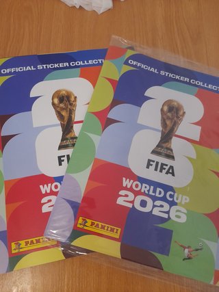 2 Álbumes Panini Mundial FIFA 2026