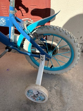 Bicicleta Frozen 14 con ruedines