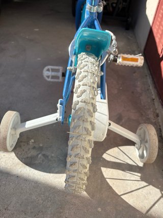 Bicicleta Frozen 14 con ruedines