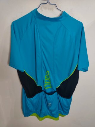 Maglia ciclismo BRUGI blu e verde