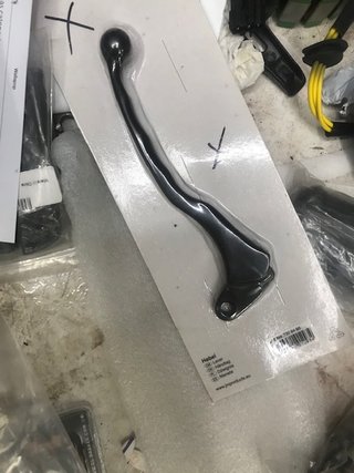 Maneta Embrague Negra Nueva