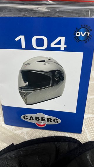 Casco y guantes moto talla L