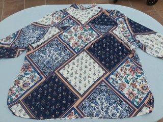Camisa mujer T 3XL Estampada. Medidas en descripci