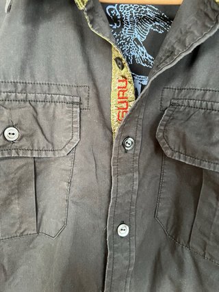 Camisa Guru Lord of Docks verde militar