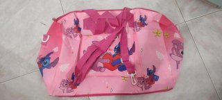 Borsa Disney Stitch e Angel Rosa