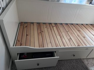 Diván Ikea HEMNES con 2 colchones