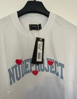 Camiseta Nude Project Corazones Talla M