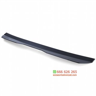 SPOILER TRASERO BORDE DE TECHO NEGRO BRILLO VW Go