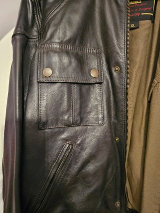Chaqueta de cuero Belstaff  XL
