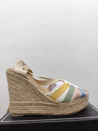 Cuñas esparto plataforma multicolor