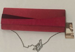 Bolso de fiesta Menbur rojo