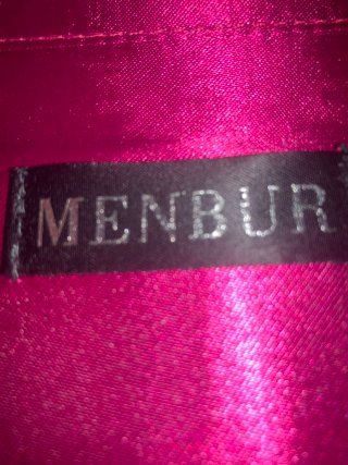 Bolso de fiesta Menbur rojo