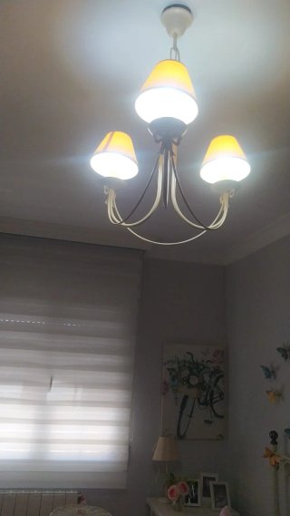 3 Lámparas de techo estilo clásico