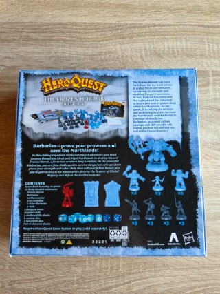 HeroQuest: El Horror Congelado (Expansión) Inglés