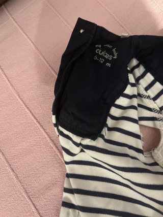 Vestido y braguita Dulces 6-12m