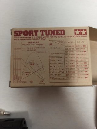 Motor Tamiya RS-540 Sport Tuned