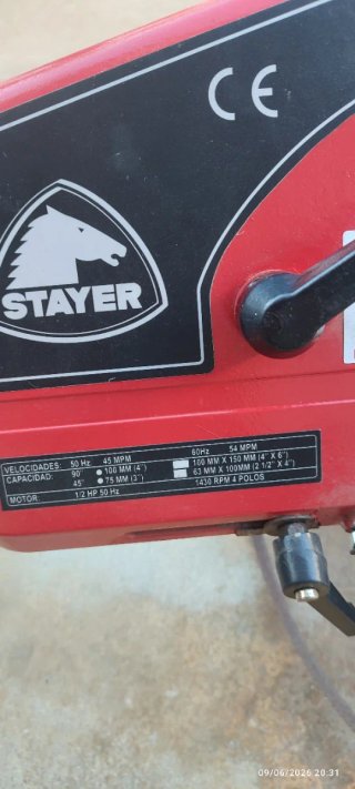 Sierra de cinta para metal stayer sn 1470