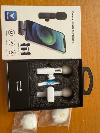 Microfono Lavalier Wireless
