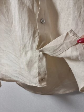 Camicia Lino Made in Italy Uomo/Unisex