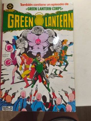 Lote 6 de comics clasicos retapados a 4€ cada uno.