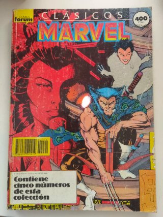 Lote 6 de comics clasicos retapados a 4€ cada uno.