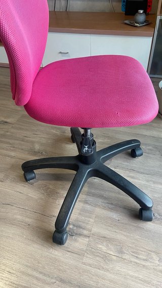 Silla de escritorio infantil rosa