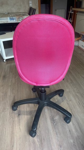 Silla de escritorio infantil rosa