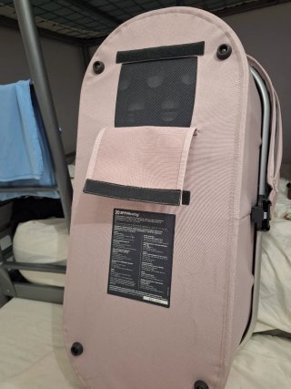 Capazo Uppababy Cruz Rosa