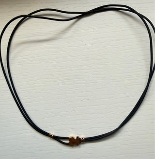Collar elástico negro Tous con osito