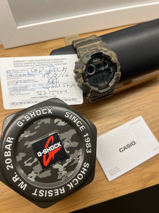 Casio G-Shock GD-120CM Camuflaje