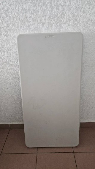Mesa plegable Lifetime blanca