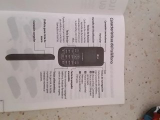 Telefono LG con batteria Li-Ion 950mAh