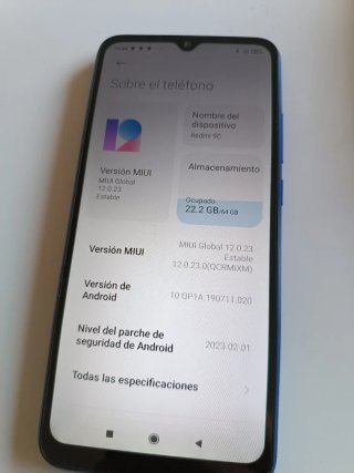 Xiaomi Redmi 9C 64GB Blu