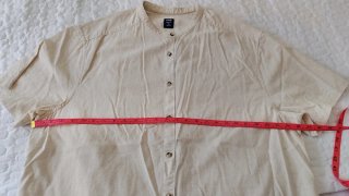 Lote 2 Camisas Manga Corta Hombre Talla XXL
