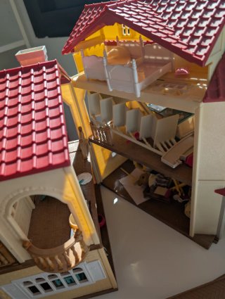 Casa Sylvanian Families con Luces