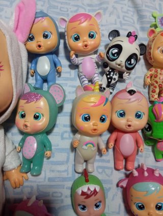 Lote Bebés Llorones Unicornio y más