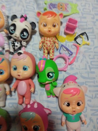 Lote Bebés Llorones Unicornio y más