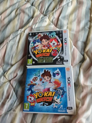Yokai Watch 1 y 2 para 3DS