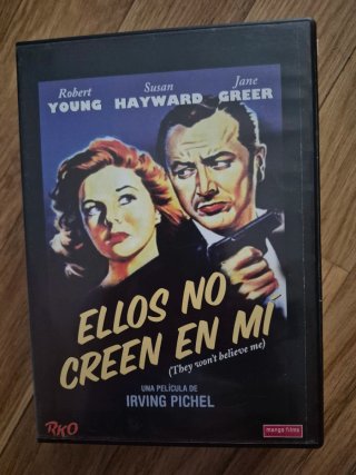 DVD Ellos no creen en mi (Drama/Thriller)