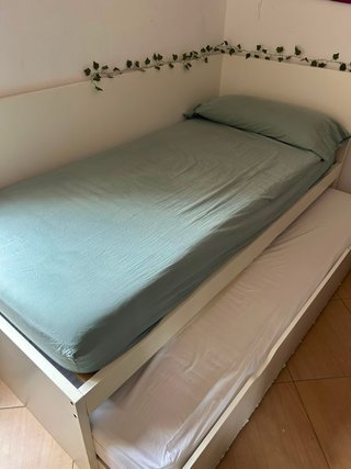 Cama nido con 2 colchones