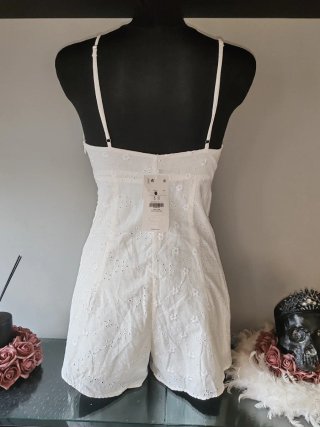 Mono blanco Bershka