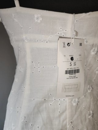 Mono blanco Bershka