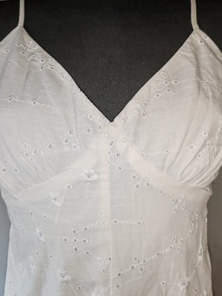 Mono blanco Bershka