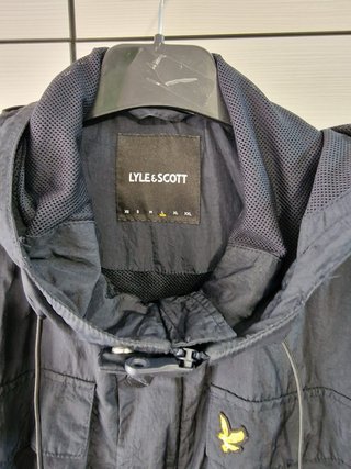 Chaqueta Lyle & Scott Negra Talla L