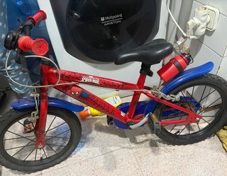 Bicicleta Spiderman Roja