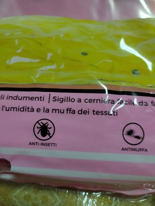 Sacchi Sottovuoto Profumati Rosa 80x130cm